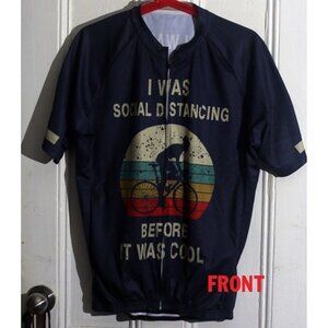 I Was Into Social Distancing Before Itvwas Cool Cycling Jersey
